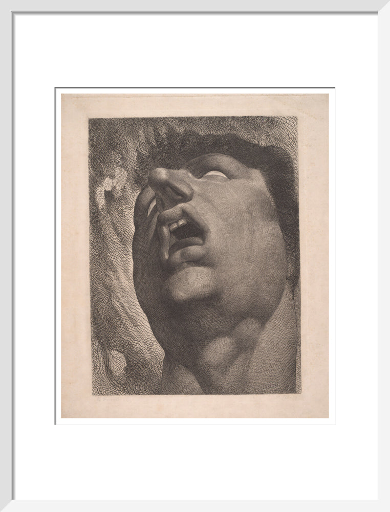 Head of a Damned Soul - Art print