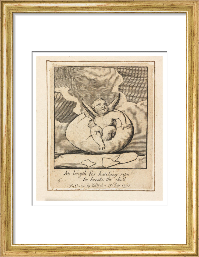 At length for hatching ripe - Art print