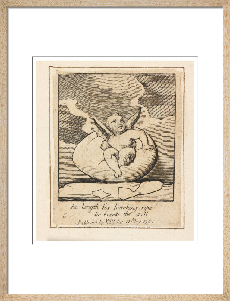 At length for hatching ripe - Art print