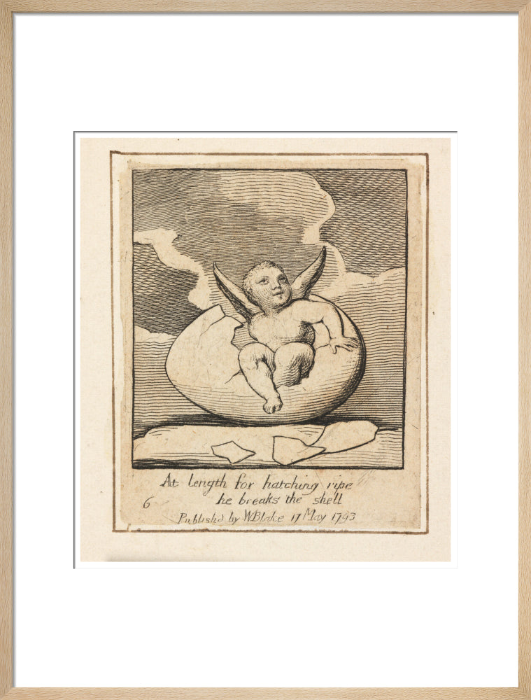 At length for hatching ripe - Art print