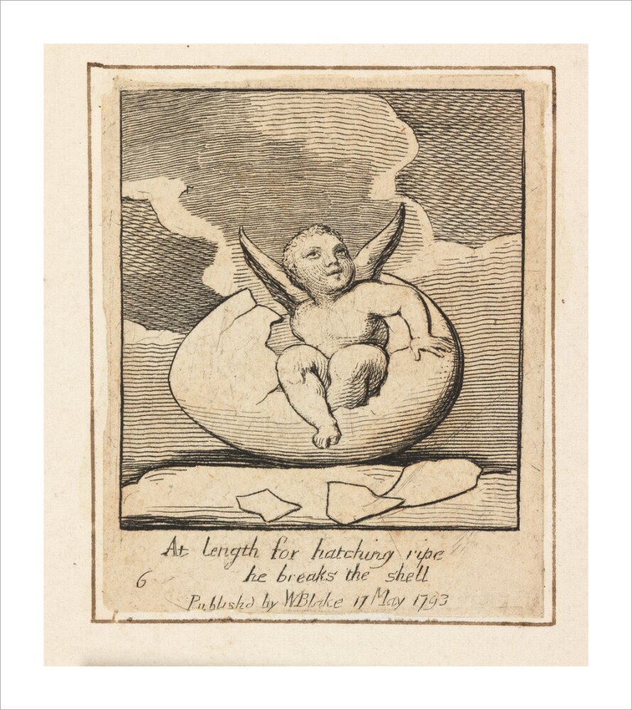 At length for hatching ripe - Art print