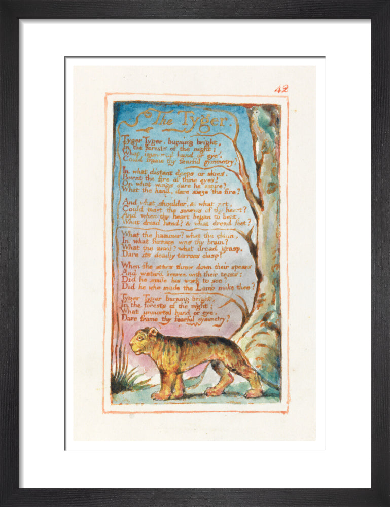 The Tyger - Art print