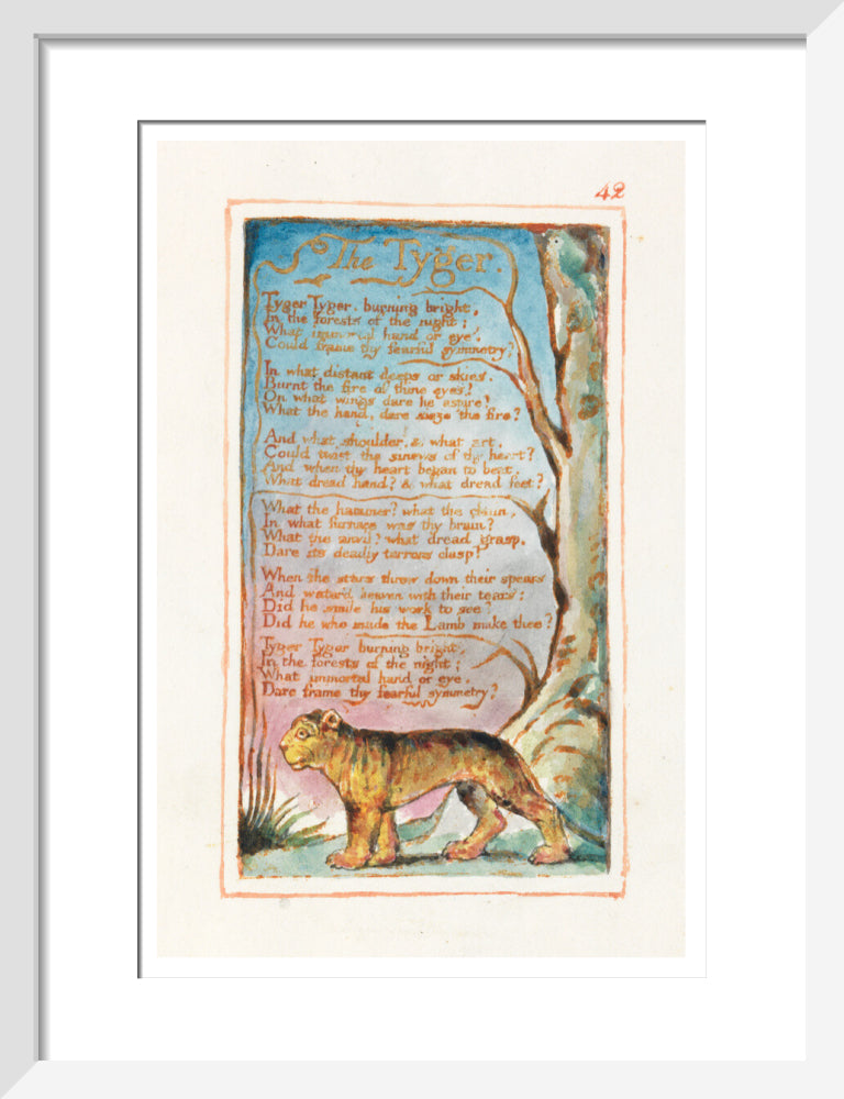 The Tyger - Art print