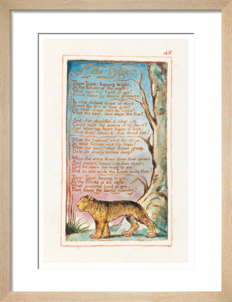 The Tyger - Art print