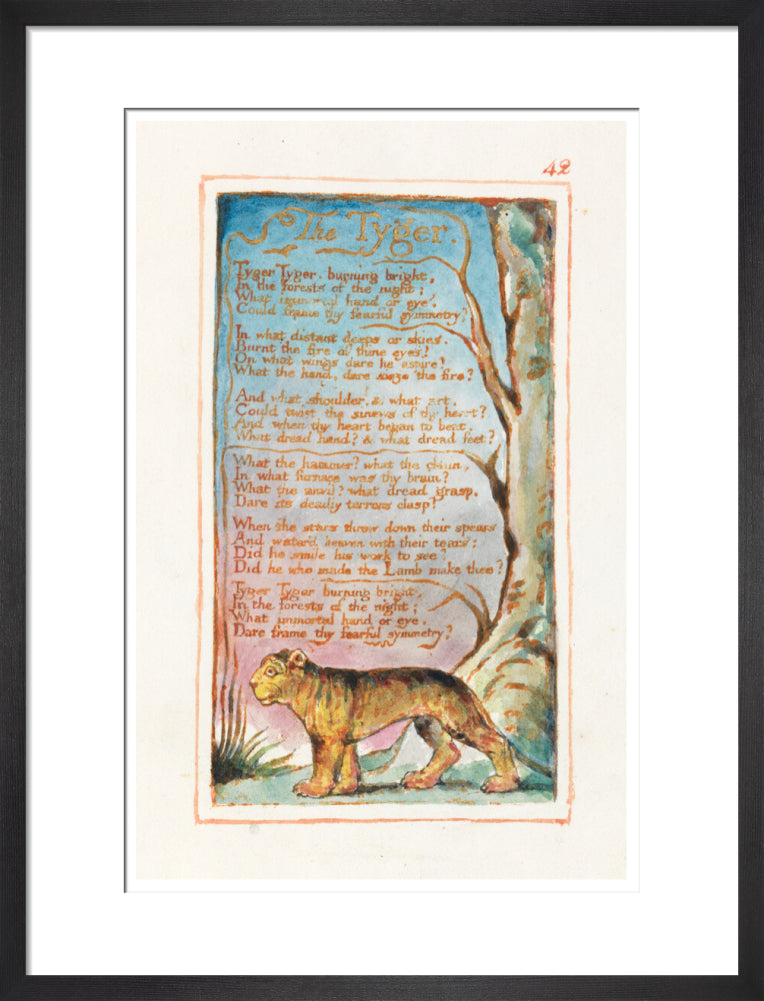 The Tyger - Art print