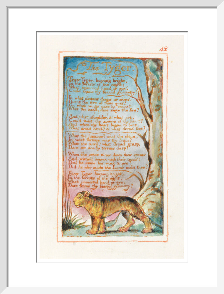 The Tyger - Art print