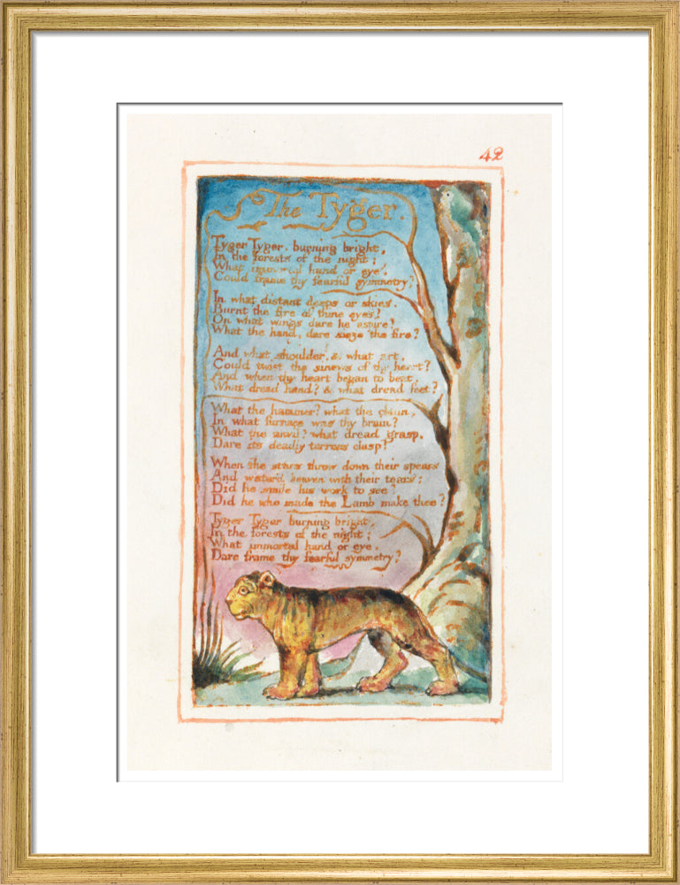 The Tyger - Art print