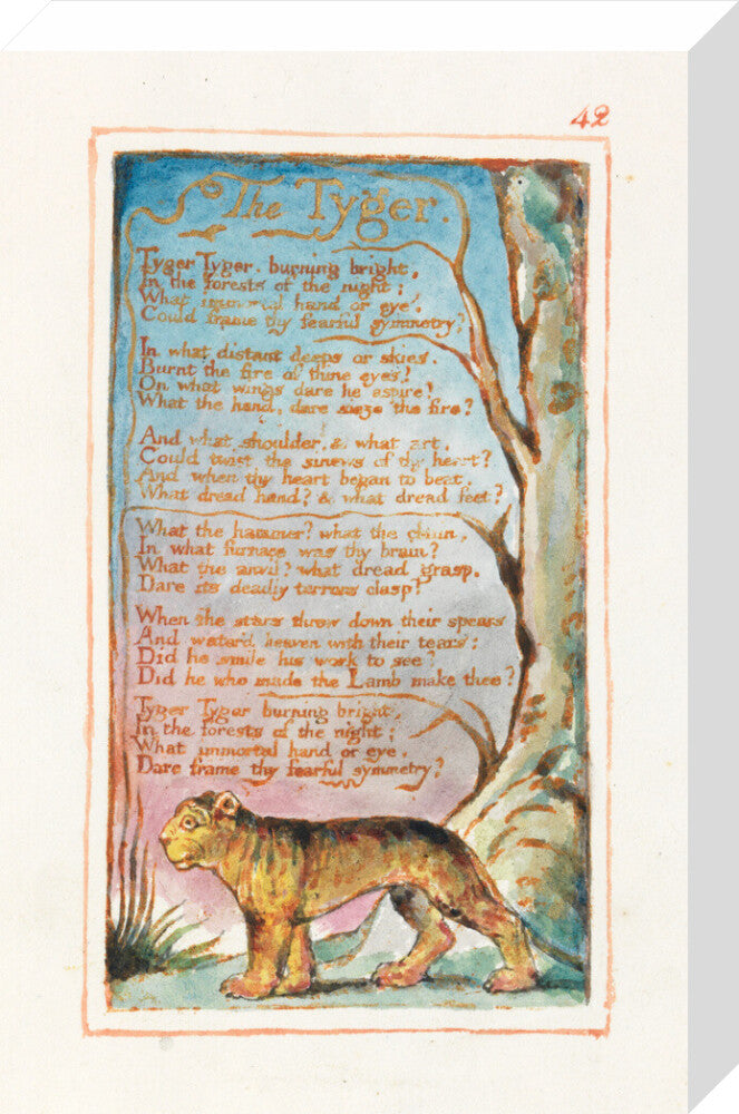 The Tyger - Art print