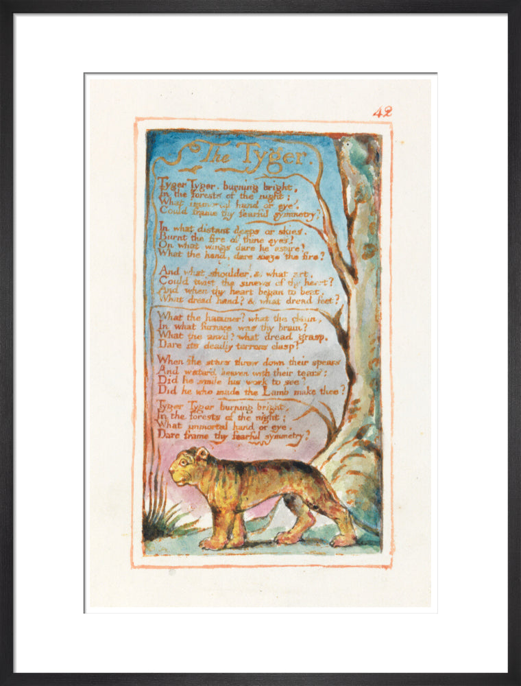The Tyger - Art print