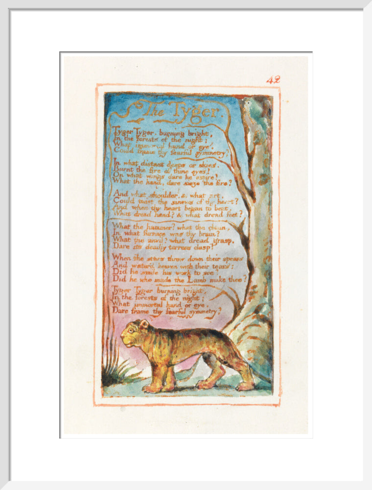 The Tyger - Art print