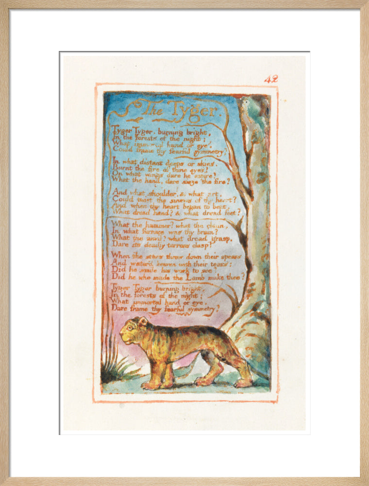 The Tyger - Art print