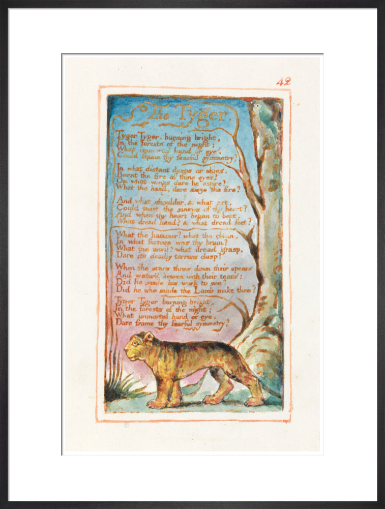 The Tyger - Art print