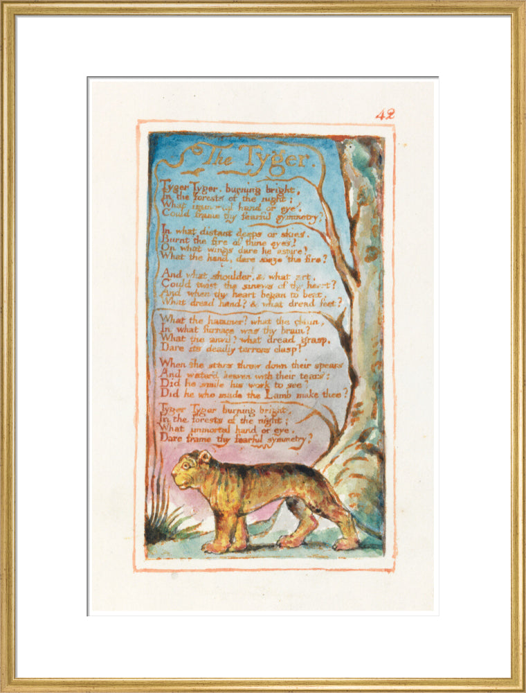 The Tyger - Art print
