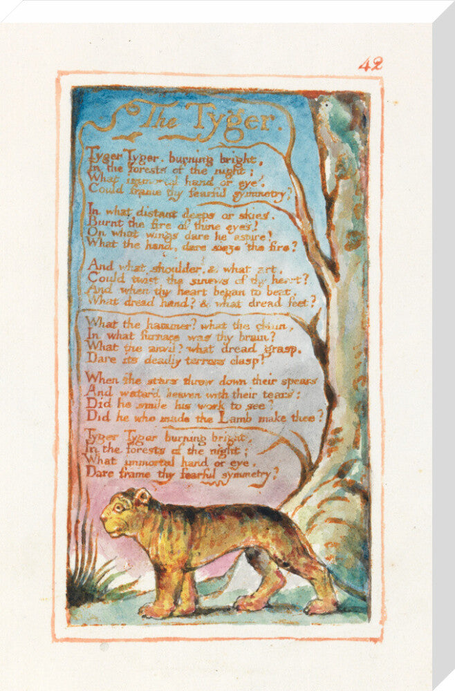 The Tyger - Art print