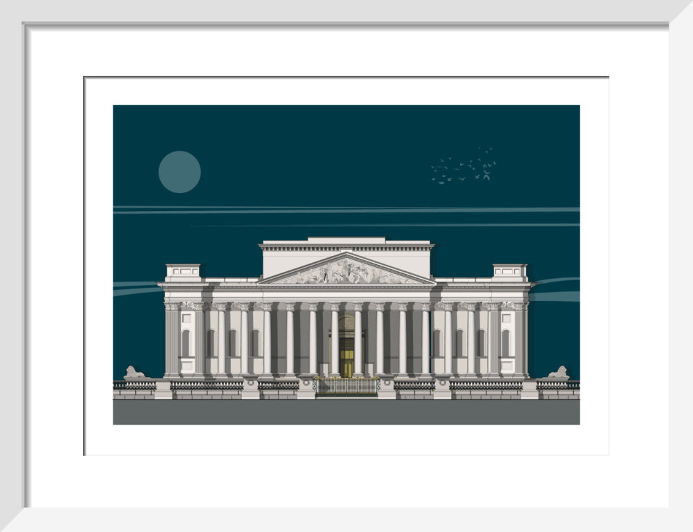Fitzwilliam Museum Founder's Entrance - Art print