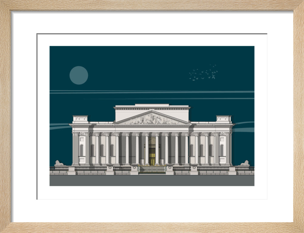 Fitzwilliam Museum Founder's Entrance - Art print