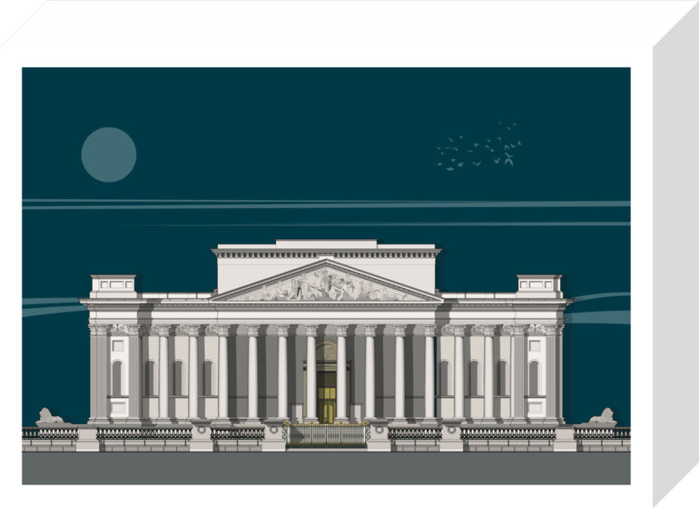 Fitzwilliam Museum Founder's Entrance - Art print