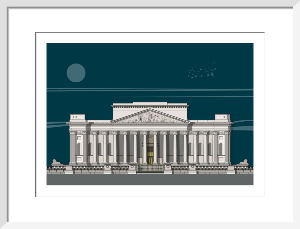Fitzwilliam Museum Founder's Entrance - Art print