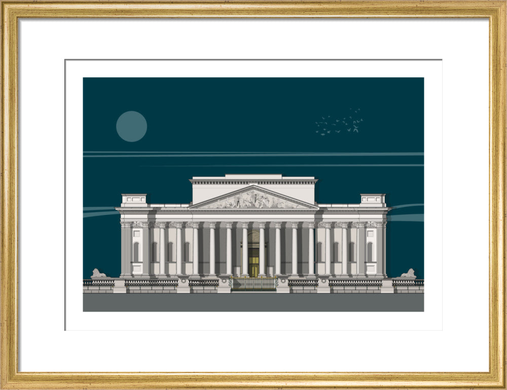 Fitzwilliam Museum Founder's Entrance - Art print