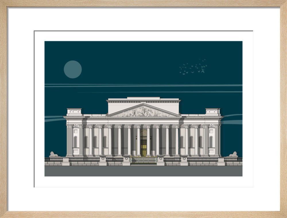 Fitzwilliam Museum Founder's Entrance - Art print
