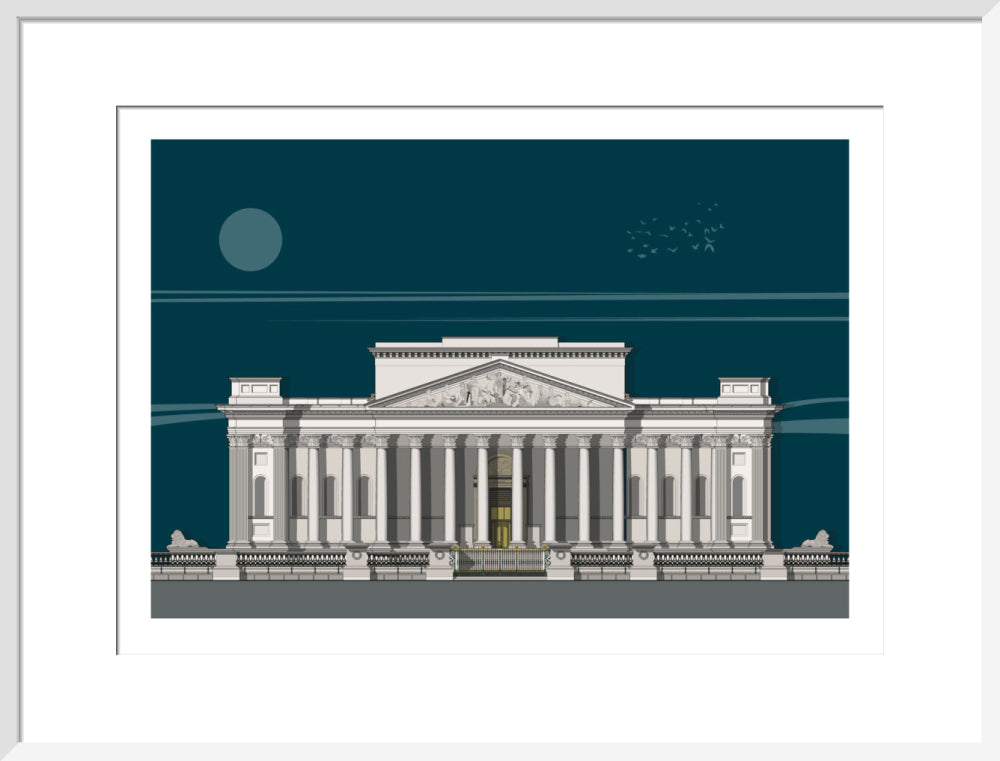 Fitzwilliam Museum Founder's Entrance - Art print