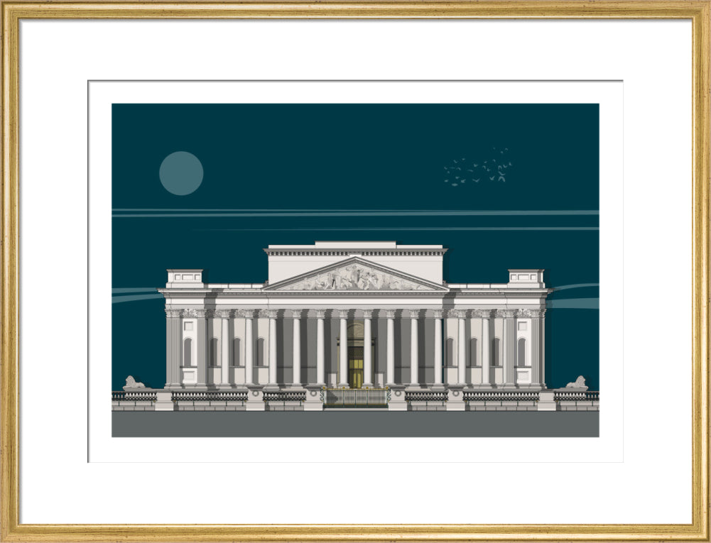 Fitzwilliam Museum Founder's Entrance - Art print