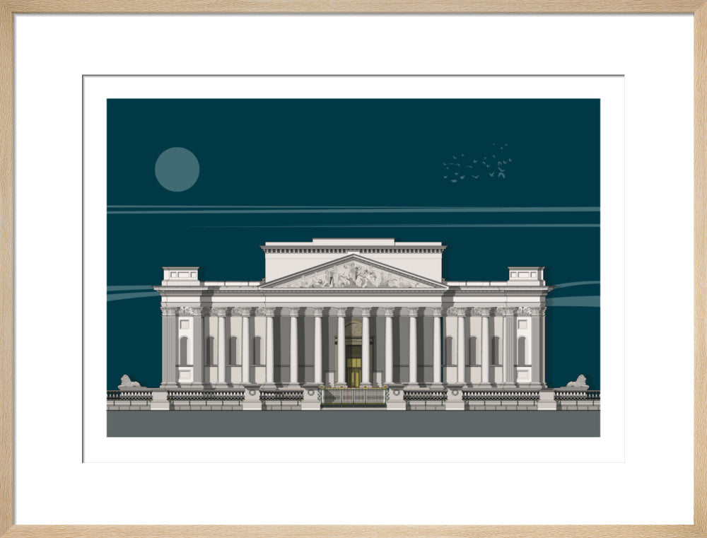 Fitzwilliam Museum Founder's Entrance - Art print
