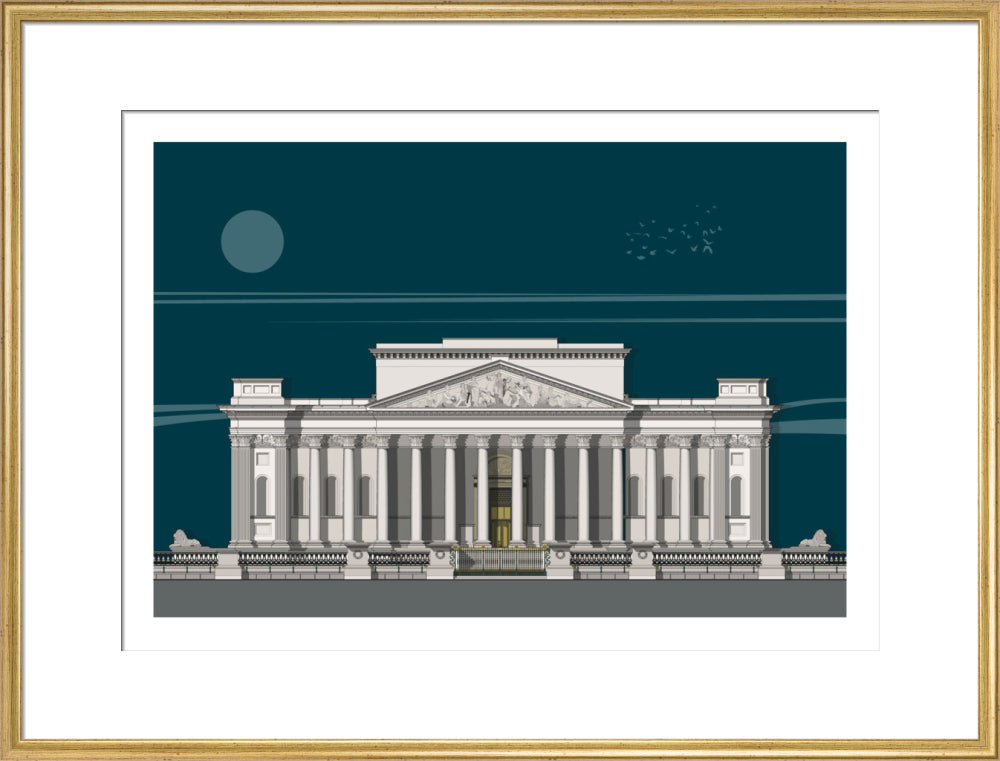 Fitzwilliam Museum Founder's Entrance - Art print