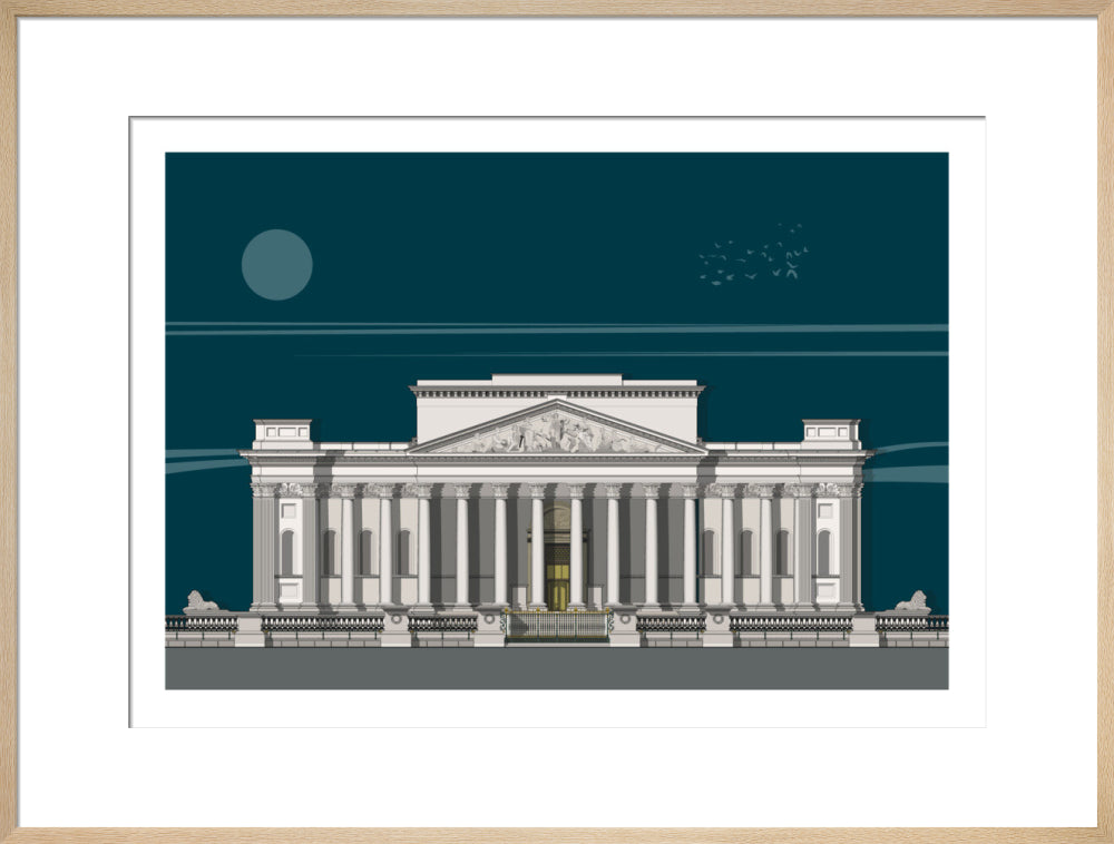 Fitzwilliam Museum Founder's Entrance - Art print
