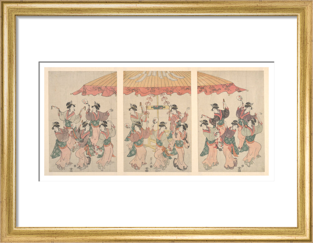 The Sumiyoshi Dance - Art print