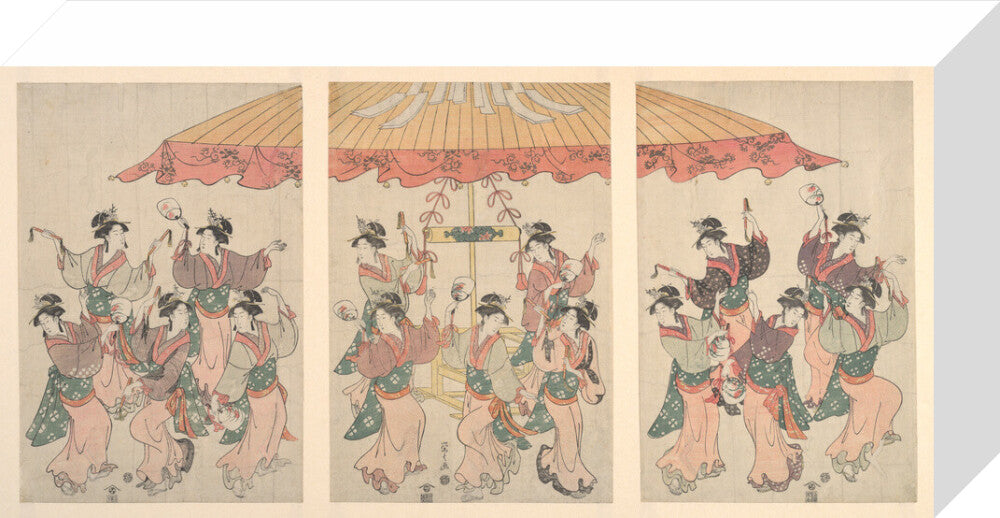The Sumiyoshi Dance - Art print