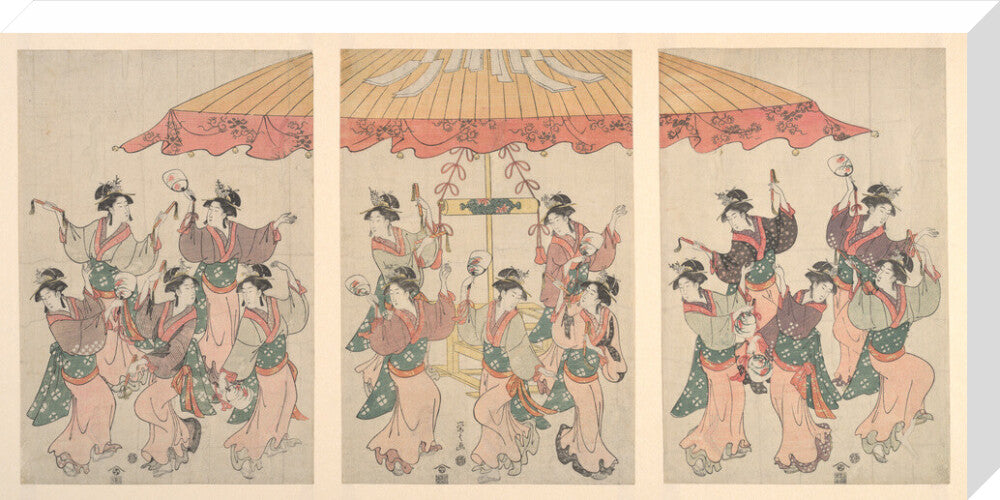 The Sumiyoshi Dance - Art print