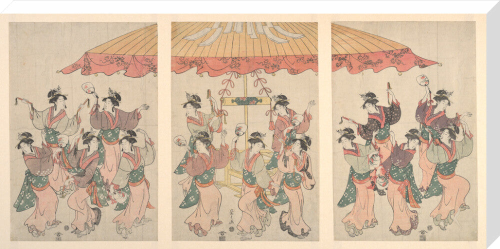 The Sumiyoshi Dance - Art print