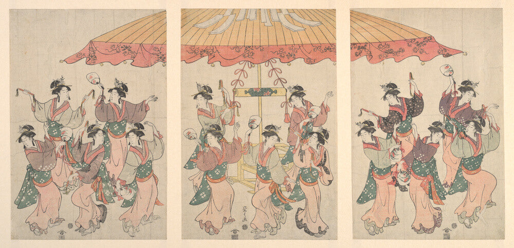 The Sumiyoshi Dance - Art print