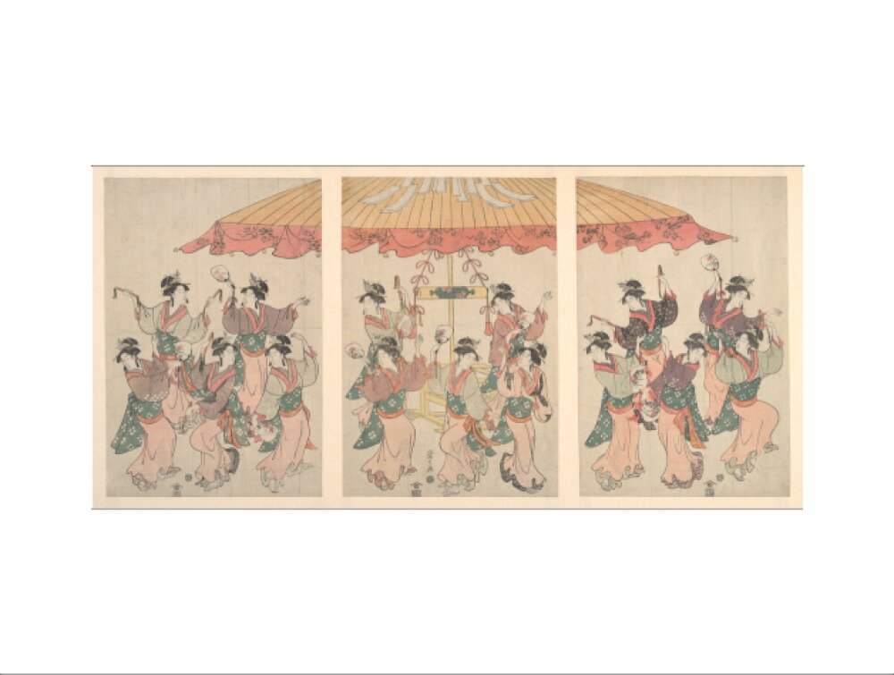 The Sumiyoshi Dance - Art print