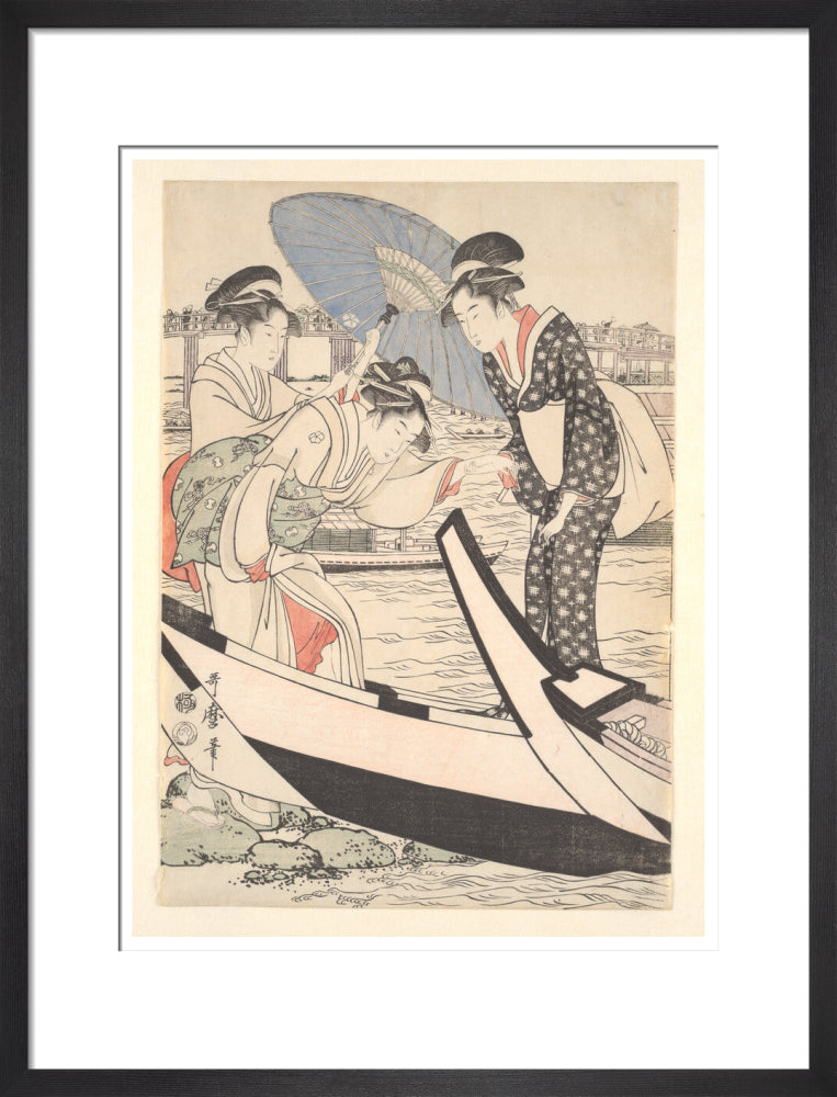 Boating on the Sumida - Art print
