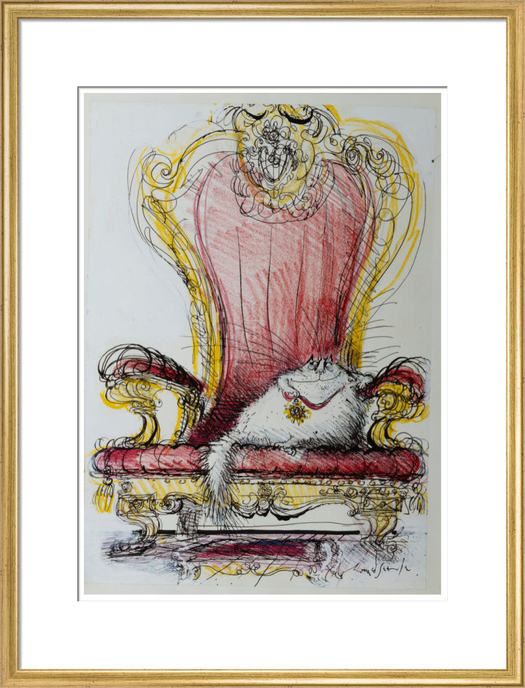 The Monarch - Art print