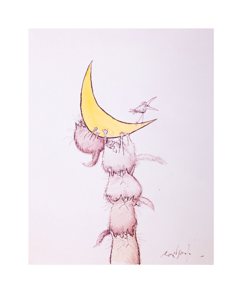 Moonbird - Art print