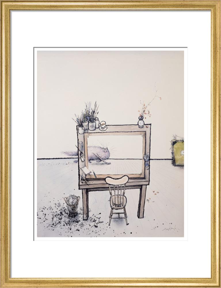 The Model - Art print