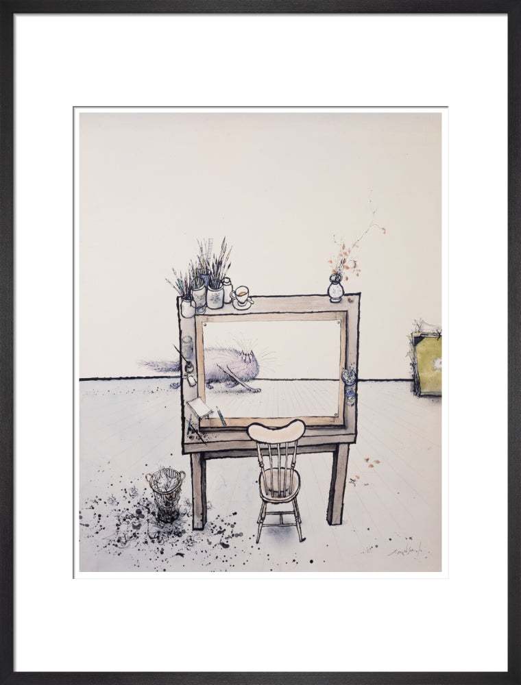 The Model - Art print