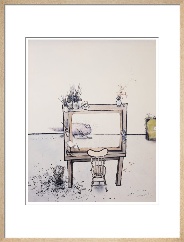 The Model - Art print