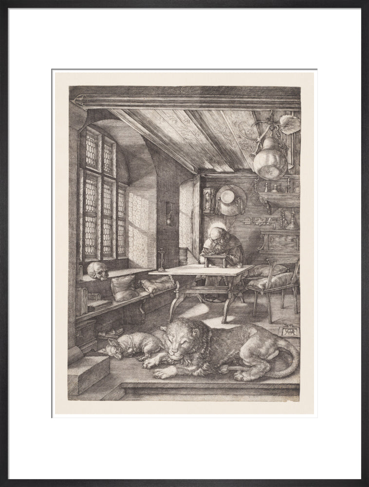 St Jerome in His Study - Art Print