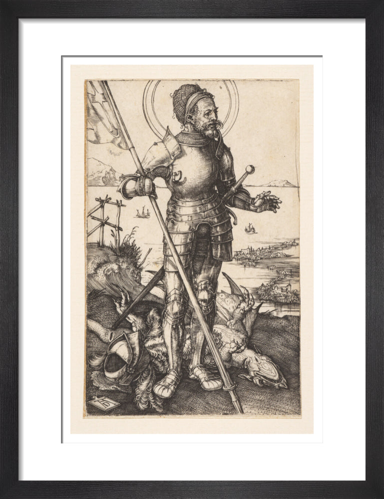 St George on Foot - Art Print