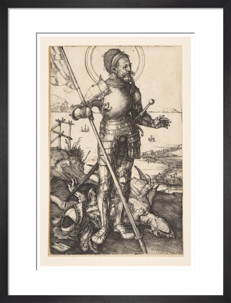 St George on Foot - Art Print