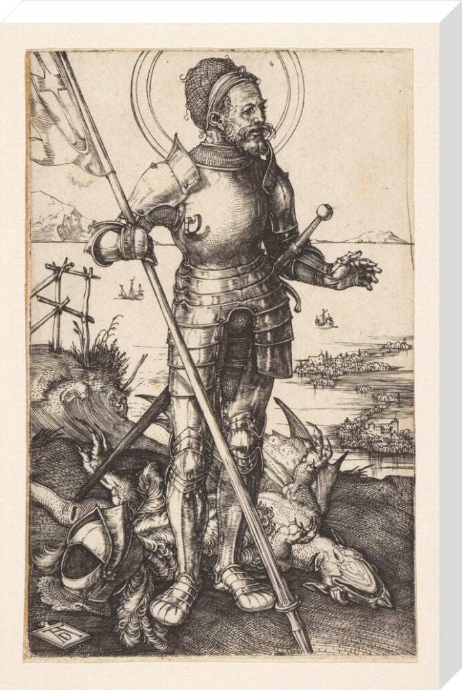 St George on Foot - Art Print