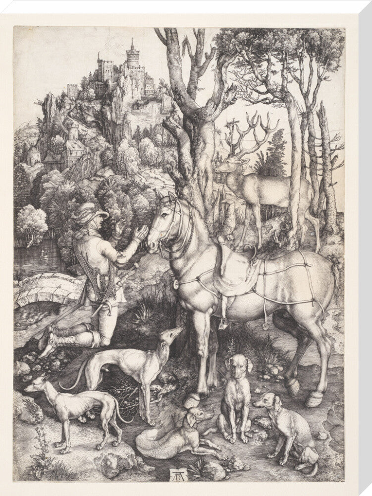 St Eustace - Art Print