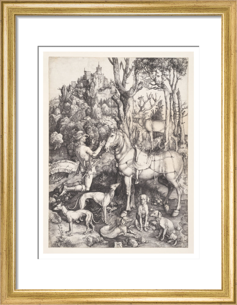 St Eustace - Art Print