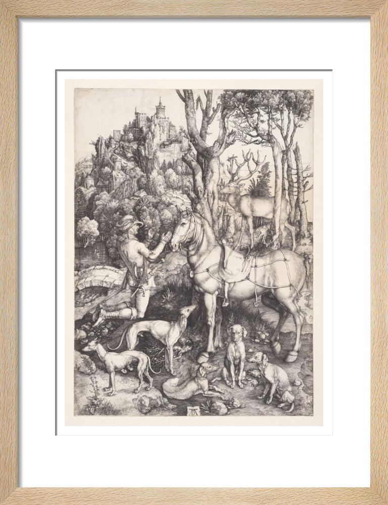 St Eustace - Art Print