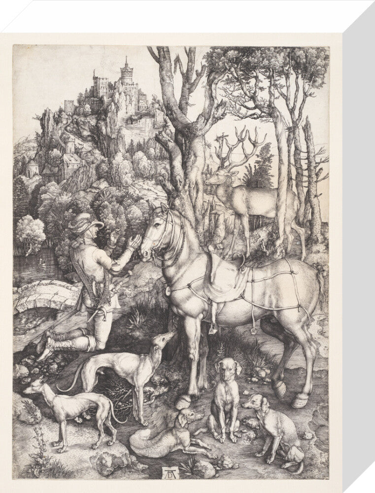 St Eustace - Art Print