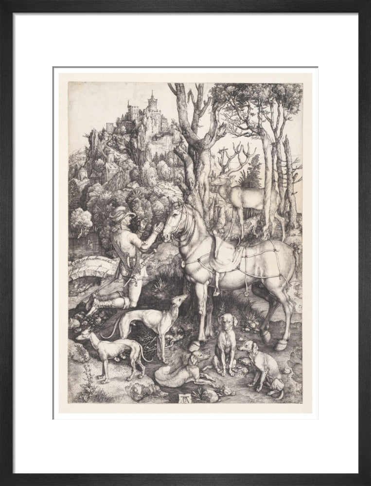 St Eustace - Art Print